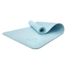 Килимок для йоги Adidas Premium Yoga Mat світло-блакитний 176 х 61 х 0,5 см