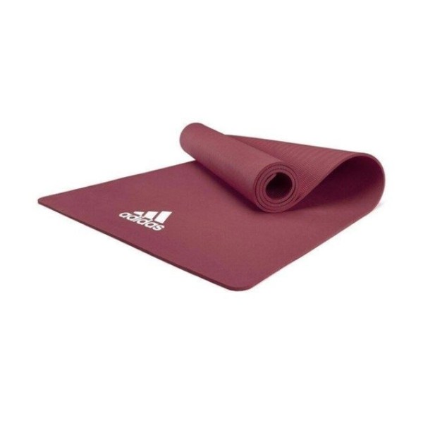Килимок для йоги Adidas Yoga Mat червоний Уні 176 х 61 х 0,8 см
