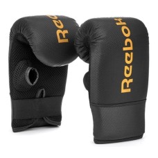 Тренувальні боксерські рукавички Reebok Boxing Mitts чорний, золото Чол OSFM