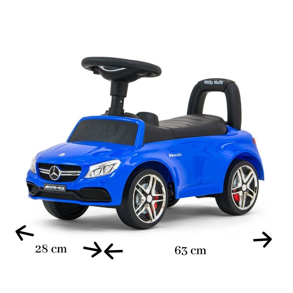 Машинка толокар Milly Mally Mercedes-AMG C63 Coupe S, синій
