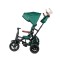 Триколісний велосипед-коляска Qplay Rito Deluxe Rubber, зелений