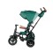 Триколісний велосипед-коляска Qplay Rito Deluxe Rubber, зелений