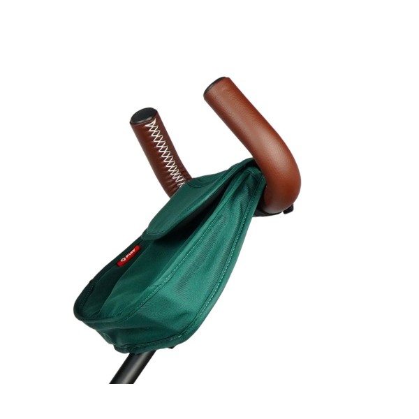 Триколісний велосипед-коляска Qplay Rito Deluxe Rubber, зелений