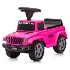 Машинка толокар Milly Mally Jeep Rubicon Gladiator, рожевий