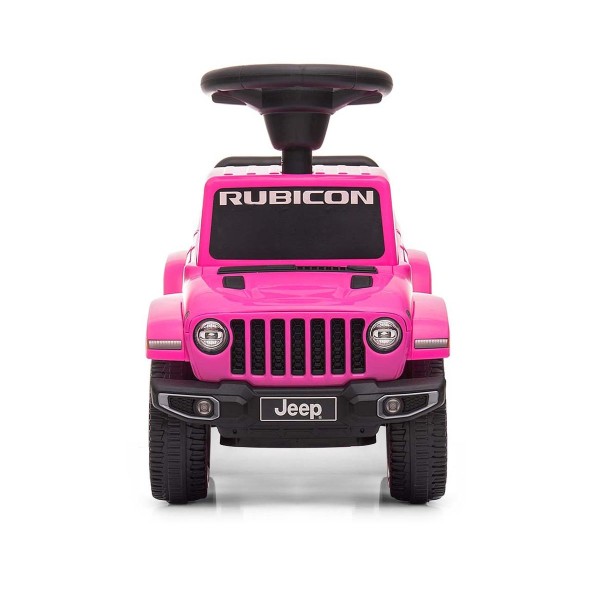 Машинка толокар Milly Mally Jeep Rubicon Gladiator, рожевий