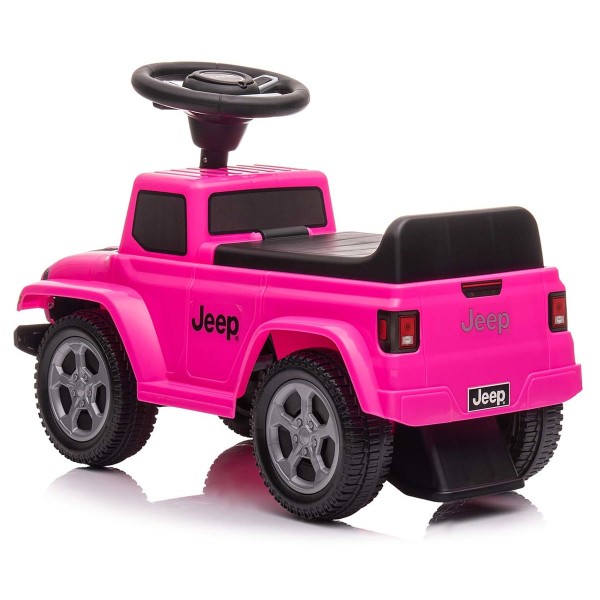 Машинка толокар Milly Mally Jeep Rubicon Gladiator, рожевий