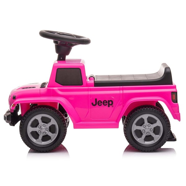 Машинка толокар Milly Mally Jeep Rubicon Gladiator, рожевий