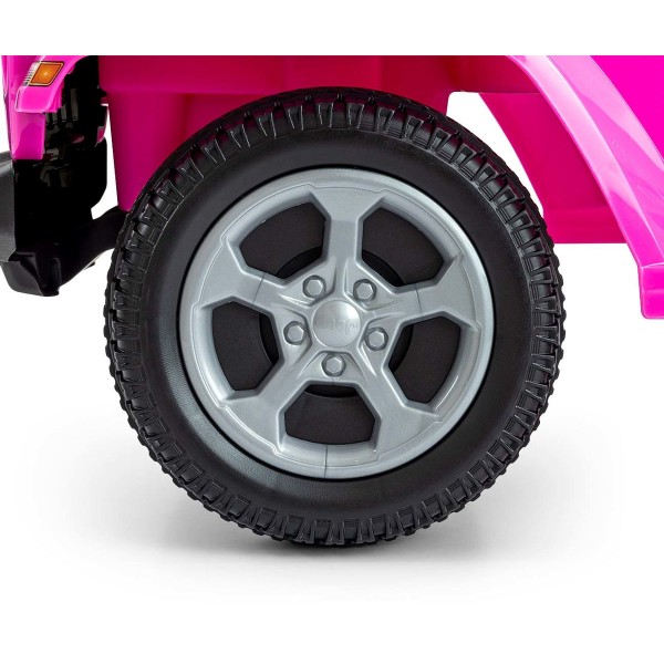 Машинка толокар Milly Mally Jeep Rubicon Gladiator, рожевий
