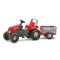 Трактор на педалі з причепом Rolly Toys Rolly Junior RT, червоний (800261)