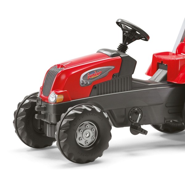 Трактор на педалі з причепом Rolly Toys Rolly Junior RT, червоний (800261)