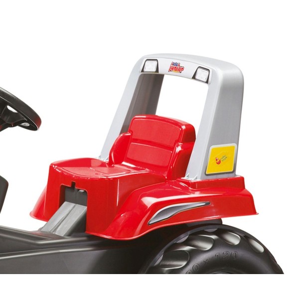 Трактор на педалі з причепом Rolly Toys Rolly Junior RT, червоний (800261)