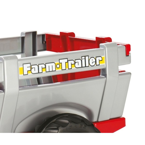 Трактор на педалі з причепом Rolly Toys Rolly Junior RT, червоний (800261)
