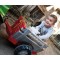 Трактор на педалі з причепом Rolly Toys Rolly Junior RT, червоний (800261)