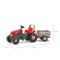 Трактор на педалі з причепом Rolly Toys Rolly Junior RT, червоний (800261)