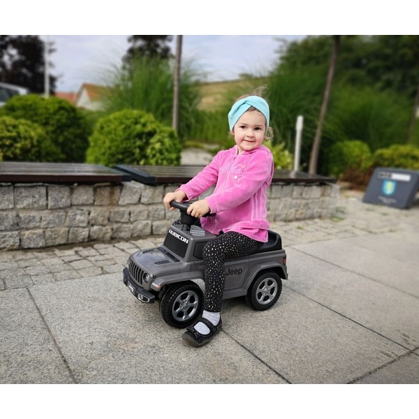 Машинка толокар Milly Mally Jeep Rubicon Gladiator, сірий