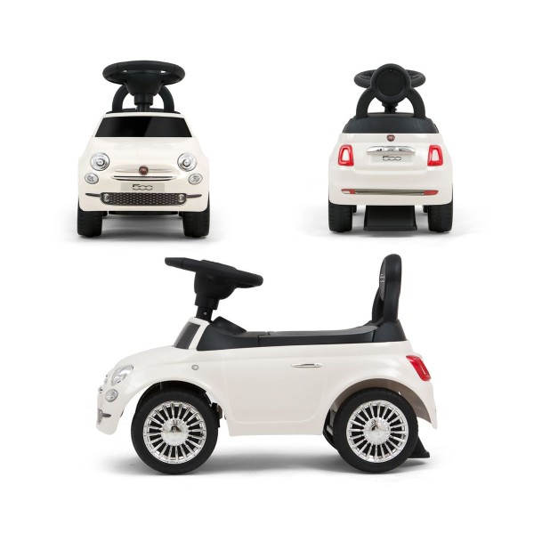 Машинка толокар Milly Mally Fiat 500, білий