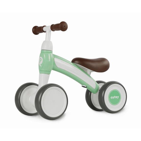 Qplay Cutey Retro - чотириколісний велосипед для дітей 1-3 років, зелений