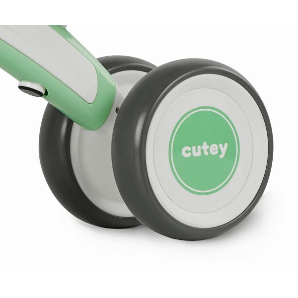 Qplay Cutey Retro - чотириколісний велосипед для дітей 1-3 років, зелений