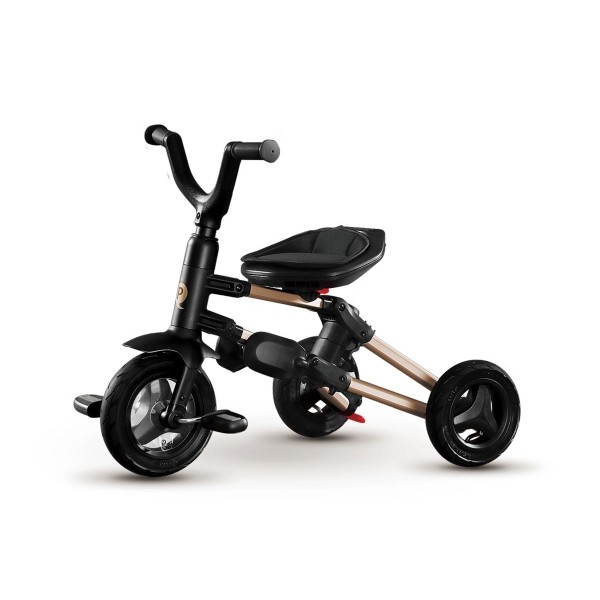 Триколісний велосипед-коляска Qplay Nova+ Rubber, золотистий