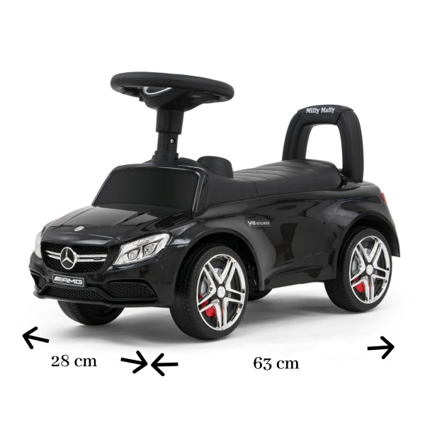 Машинка толокар Milly Mally Mercedes-AMG C63 Coupe S, чорний