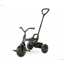 Триколісний велосипед з ручкою Qplay Ant Plus, темно-сірий