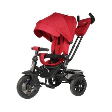 Триколісний велосипед-коляска Qplay Premium, червоний