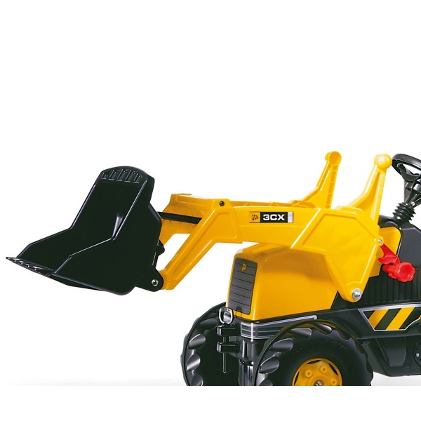 Трактор на педалі з причепом Rolly Toys Rolly Junior JCB (812004)