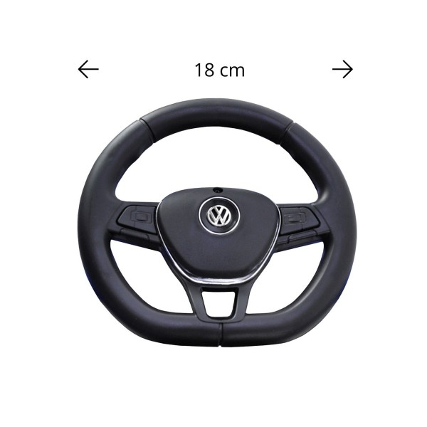 Дитяча машинка-толокар з ручкою Milly Mally Volkswagen T-ROC, білий