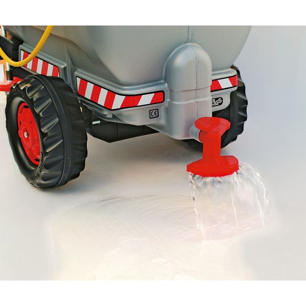 Причіп-цистерна з помпою та розпилювачем Rolly Toys Rolly Tanker, сірий (122776)