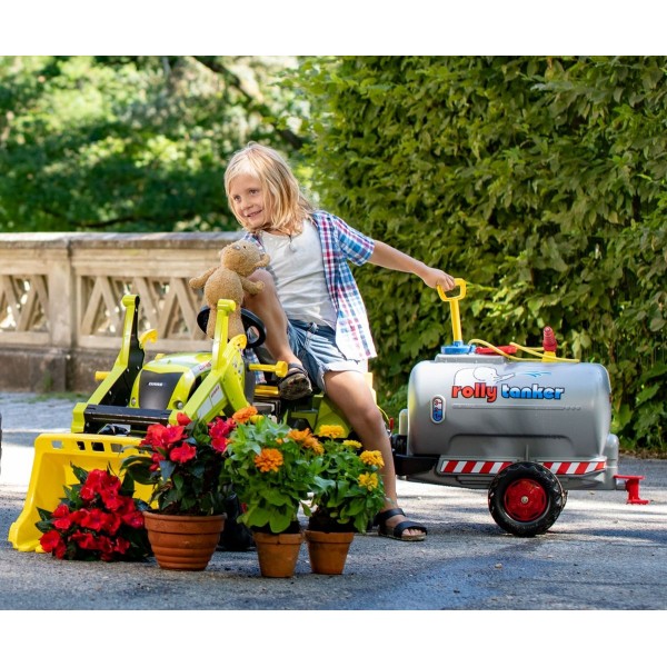Причіп-цистерна з помпою та розпилювачем Rolly Toys Rolly Tanker, сірий (122776)