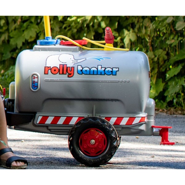 Причіп-цистерна з помпою та розпилювачем Rolly Toys Rolly Tanker, сірий (122776)