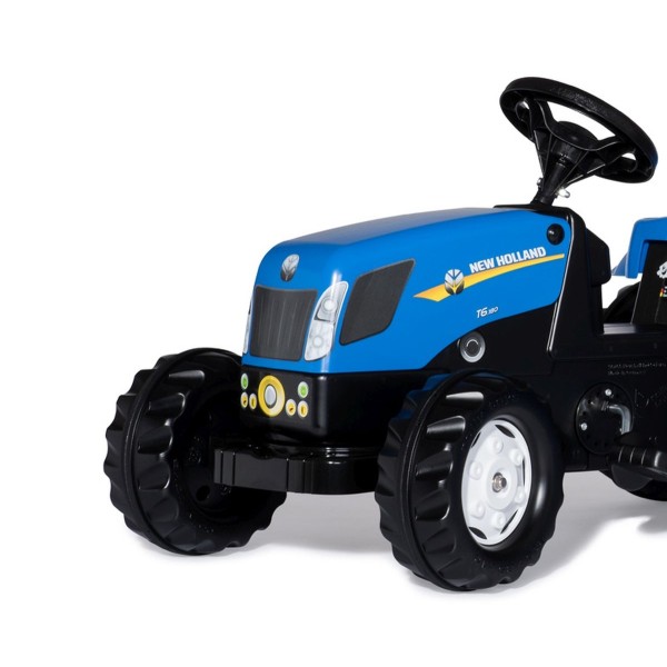 Трактор на педалі з причепом Rolly Toys Rolly Kid New Holland Agriculture (013074)