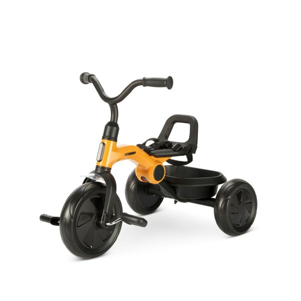 Триколісний велосипед з ручкою Qplay Ant Plus, жовтий