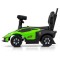 Дитяча машинка-толокар з ручкою Milly Mally Lamborghini Essenza SC V12, зелений