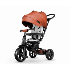 Триколісний велосипед-коляска Qplay New Prime, оранжевий