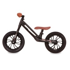 Біговел з надувними колесами Qplay Racer, коричневий