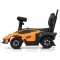 Дитяча машинка-толокар з ручкою Milly Mally Lamborghini Essenza SC V12, оранжевий