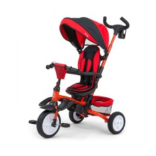 Триколісний велосипед Milly Mally Rubber Stanley, червоний