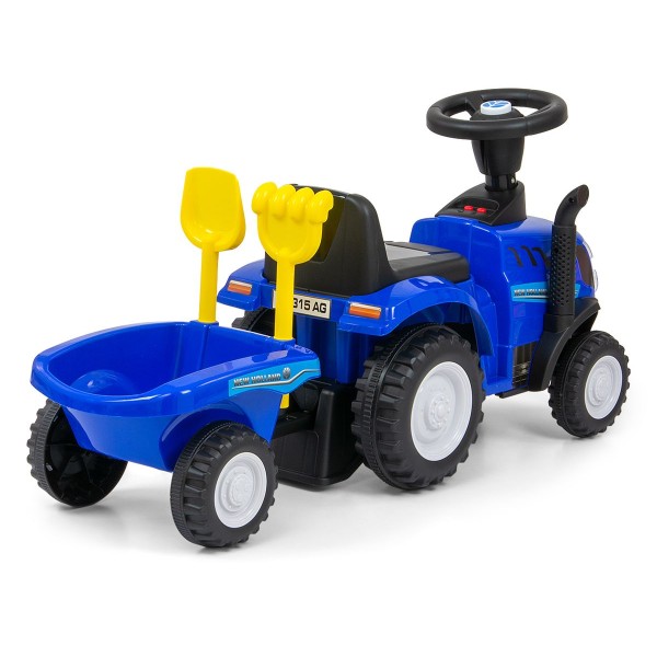 Дитячий трактор толокар Milly Mally New Holland T7, синій