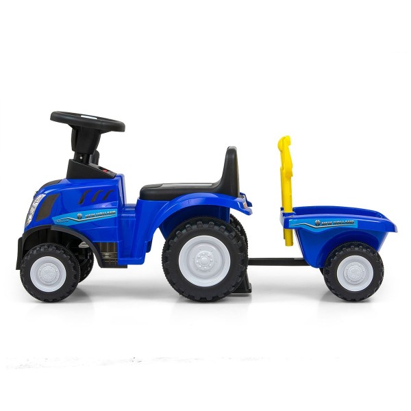 Дитячий трактор толокар Milly Mally New Holland T7, синій
