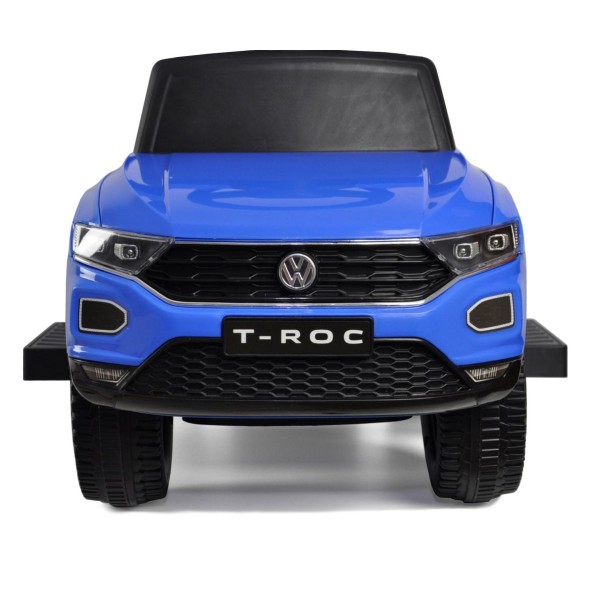 Дитяча машинка-толокар з ручкою Milly Mally Volkswagen T-ROC, синій