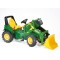 Екскаватор на педалі та накачаними колесами Rolly Toys Rolly Farmtrac John Deere (710126)