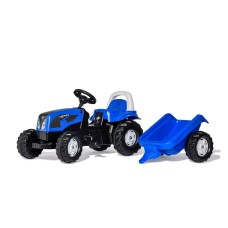 Трактор на педалі з причепом Rolly Toys Rolly Kid Landini (011841)