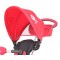 Триколісний велосипед-коляска Qplay Comfort, червоний