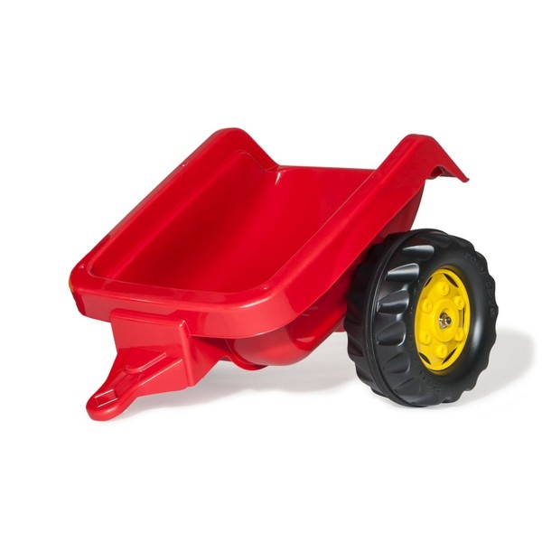 Трактор на педалі з причепом Rolly Toys Rolly Kid, червоний (012121)
