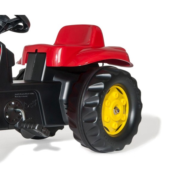 Трактор на педалі з причепом Rolly Toys Rolly Kid, червоний (012121)