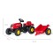 Трактор на педалі з причепом Rolly Toys Rolly Kid, червоний (012121)
