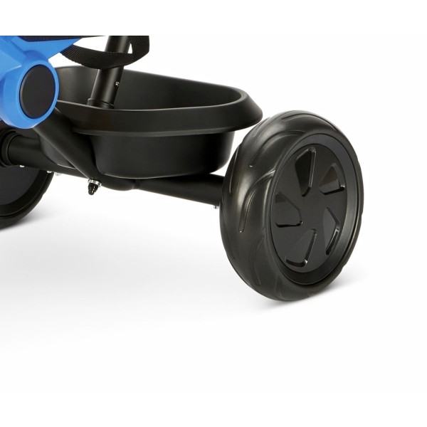 Триколісний велосипед з ручкою Qplay Ant Plus, блакитний