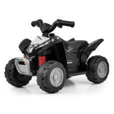 Дитячий квадроцикл на акумулятор Milly Mally Quad HONDA ATV, чорний