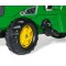 Трактор на педалі з причепом Rolly Toys Rolly Kid John Deere (012190)